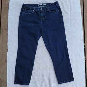 Calvin Klein Jeans Blue Ankle Cropped Denim